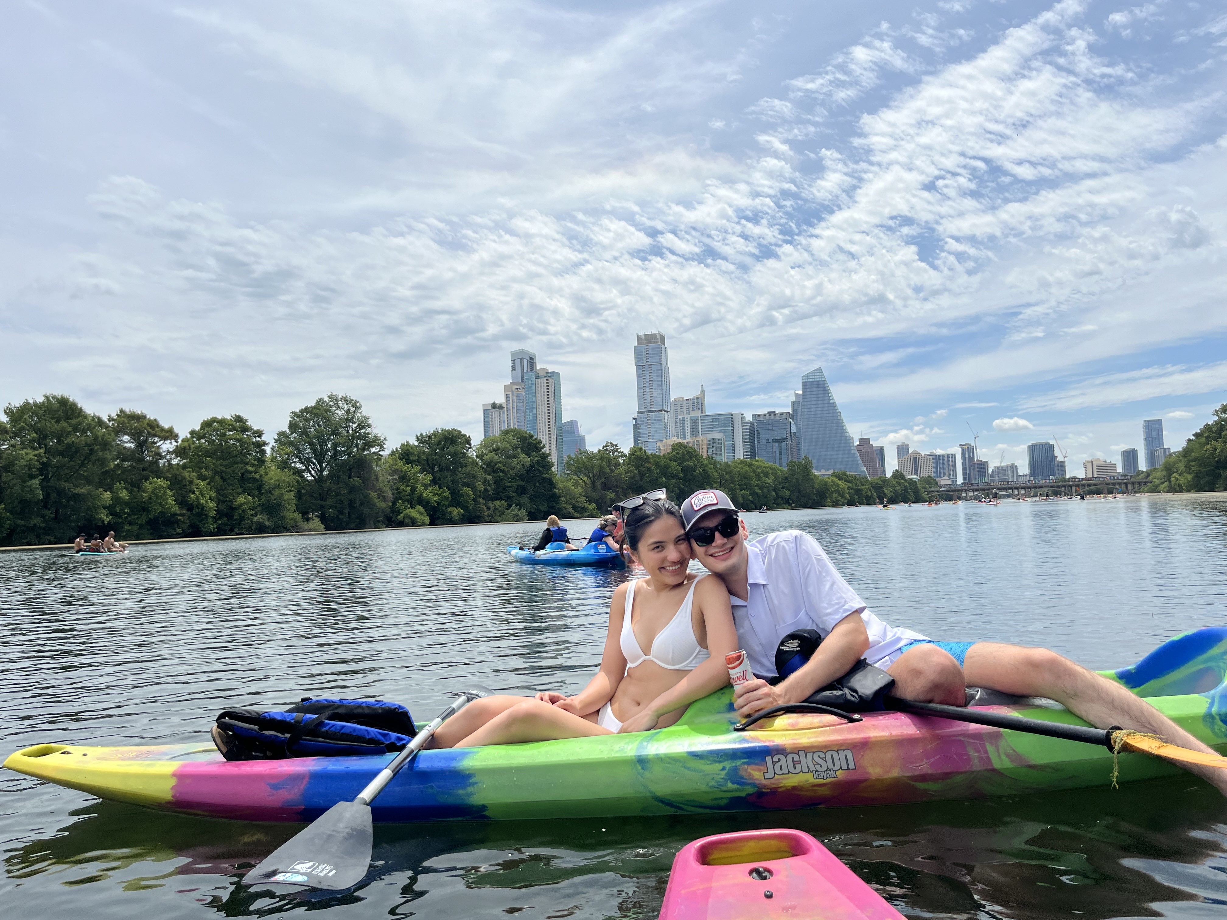 Kayaking Ladybird Lake