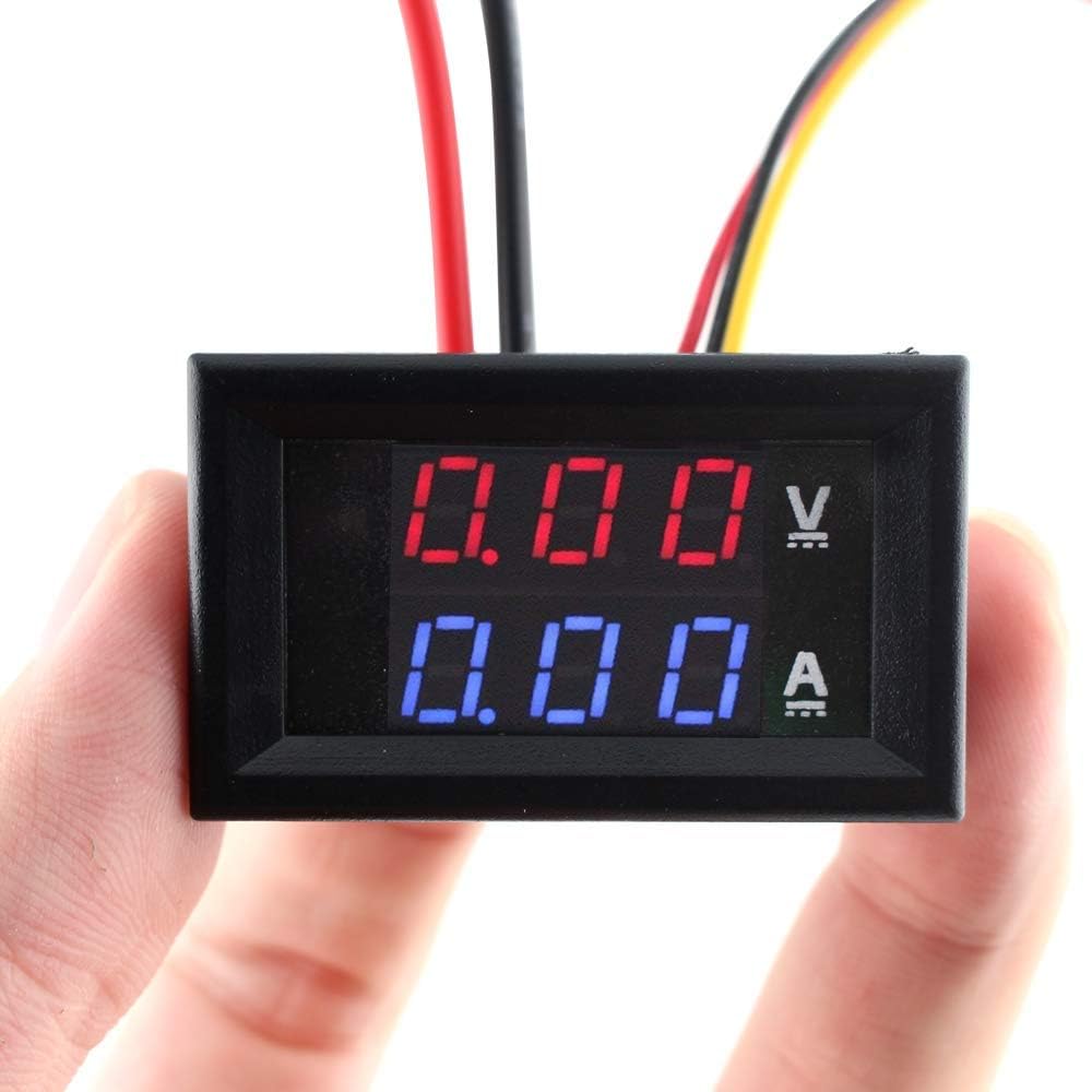 Digital voltmeter + ammeter