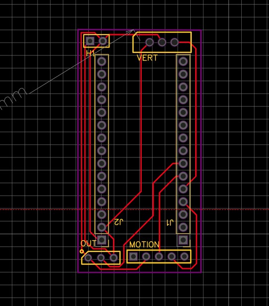 Light PCB v1 layout