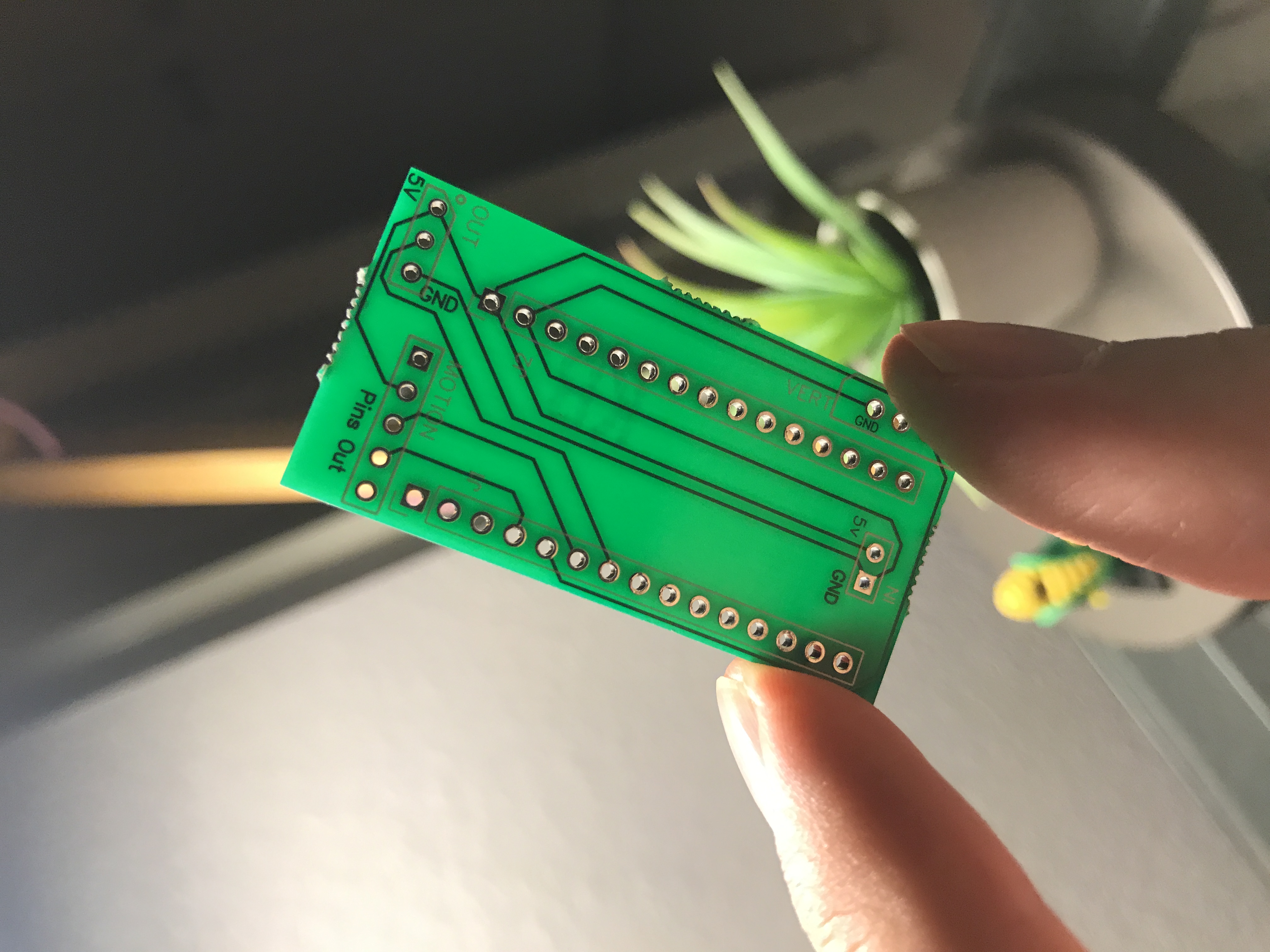 Light PCB illuminated single board