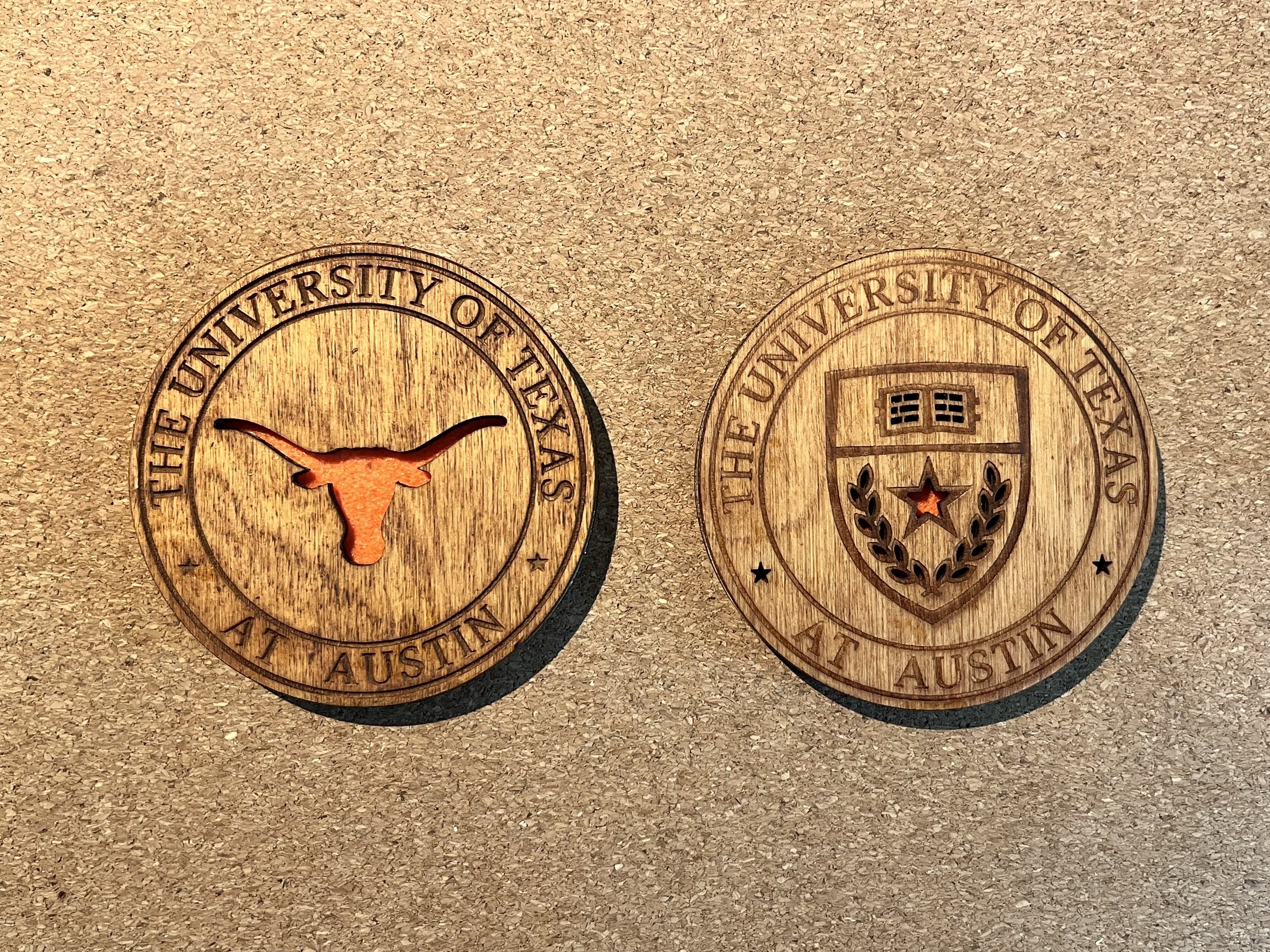 Both UT coasters final design